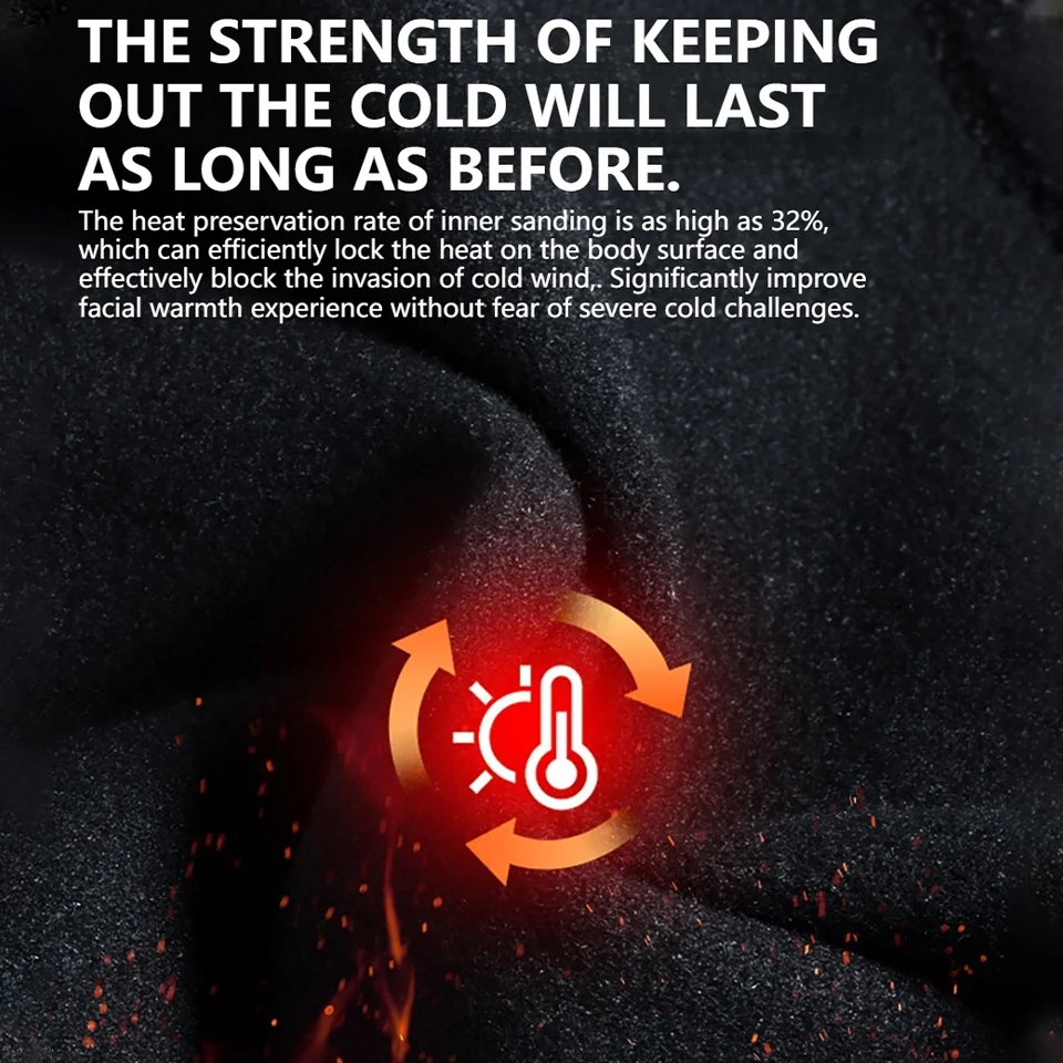 Winter Balaclava Ski Mask Windproof Warm Cycling Helmet Liner Berathable Outdoor Sport Bike Motorcycle Snowboard Face Cover