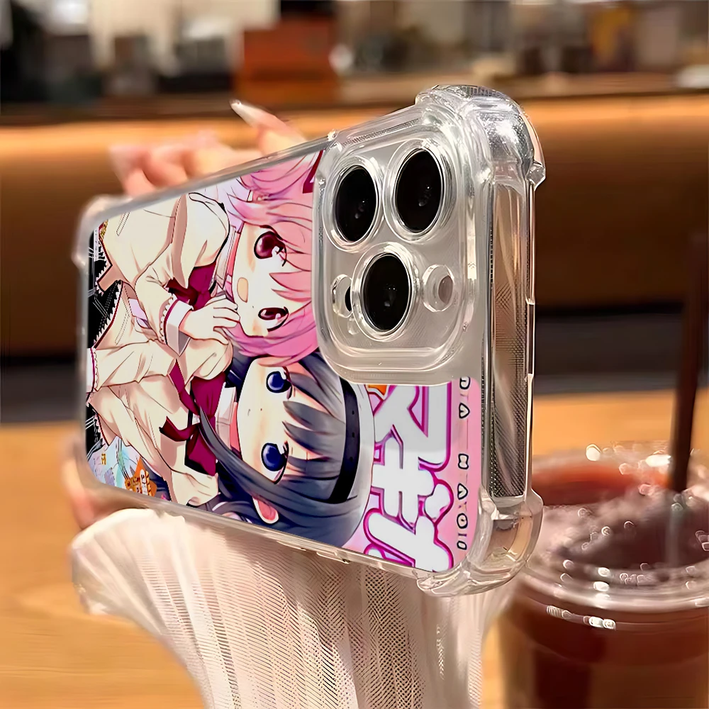 Anime-Inspired Japanese Korean Girls Phone Case - Stylish and Durable Protective Cover