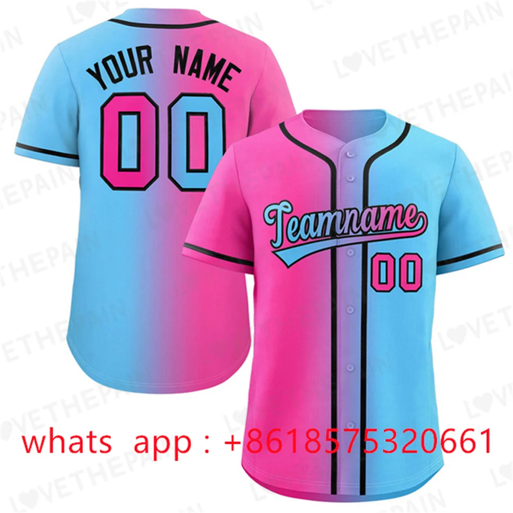 Embroidered Baseball Shirt Baseball Jersey Stitched Team Name Number Sewing Softball Game Sweatshirt for Men/Yout baseball jersey