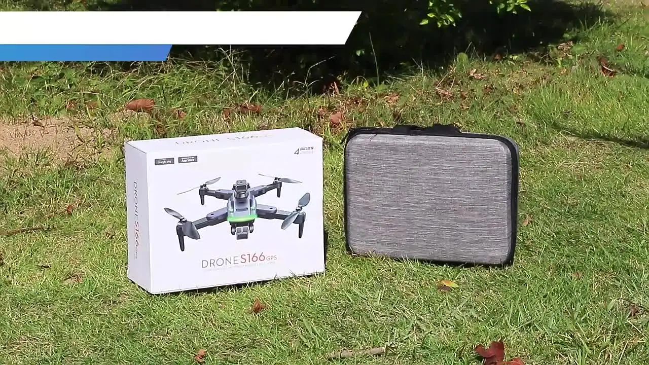 Складной 4K GPS-дрон StratoView S196 Plus бесщеточный двигатель предотвращение препятствий