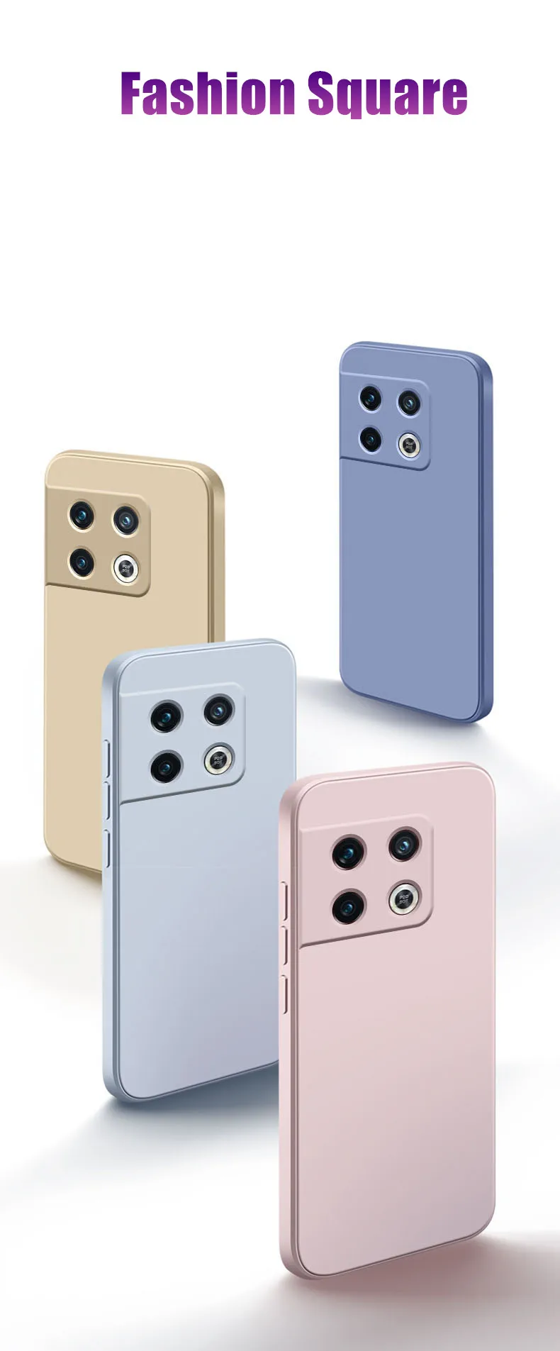 Husă de telefon din silicon lichid pentru oneplus moale_voghion.com