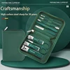 Nail Clipper Set 9-piece Stainless Steel Nail Pliers Manicure Nail Nail Exfoliating Tools Personal Care Beauty Complete Manicure 1