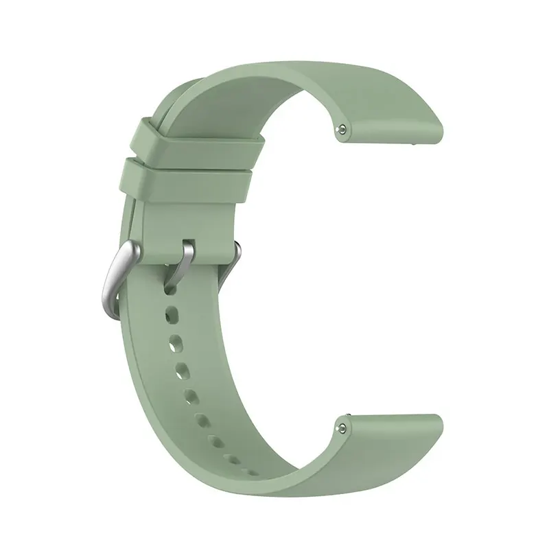 Versatile 20mm Silicone Smart Watch Strap Bracelet