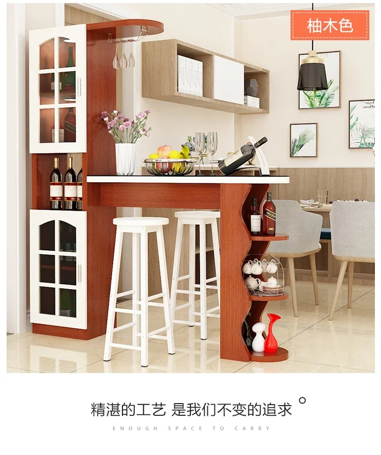 Living Room Wine Cabinet Mobile Houses Modern European Style Corner Kitchen White Wine Rack Moveable Vitrina Home Furniture