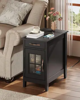 End Table with Charging Station 6