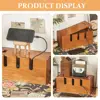 Box Solid Wood Cable ganizer Desk Router Cover Cord Hider Storage rustic appearance sturdy construction home 2