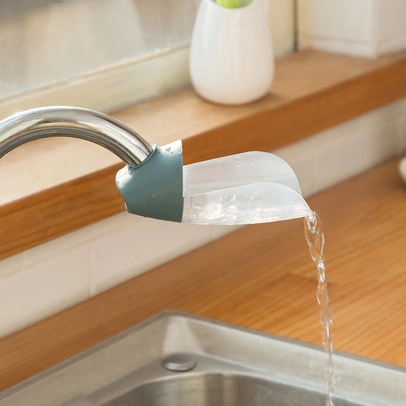 Hot Sale Faucet Extender Silicone Water Tap Extension Sink Children Washing Device Bathroom Kitchen Accessories Faucet Extension 5