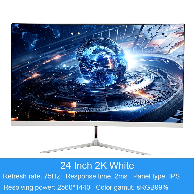 24 White 75Hz