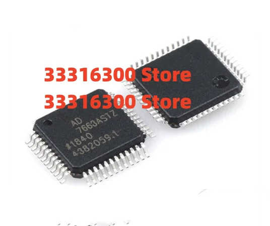 새로운 AD7663ASTZ QFP48 디지털-아날로그 변환기 IC