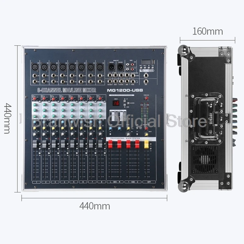 Mezcladora para DJ y eventos