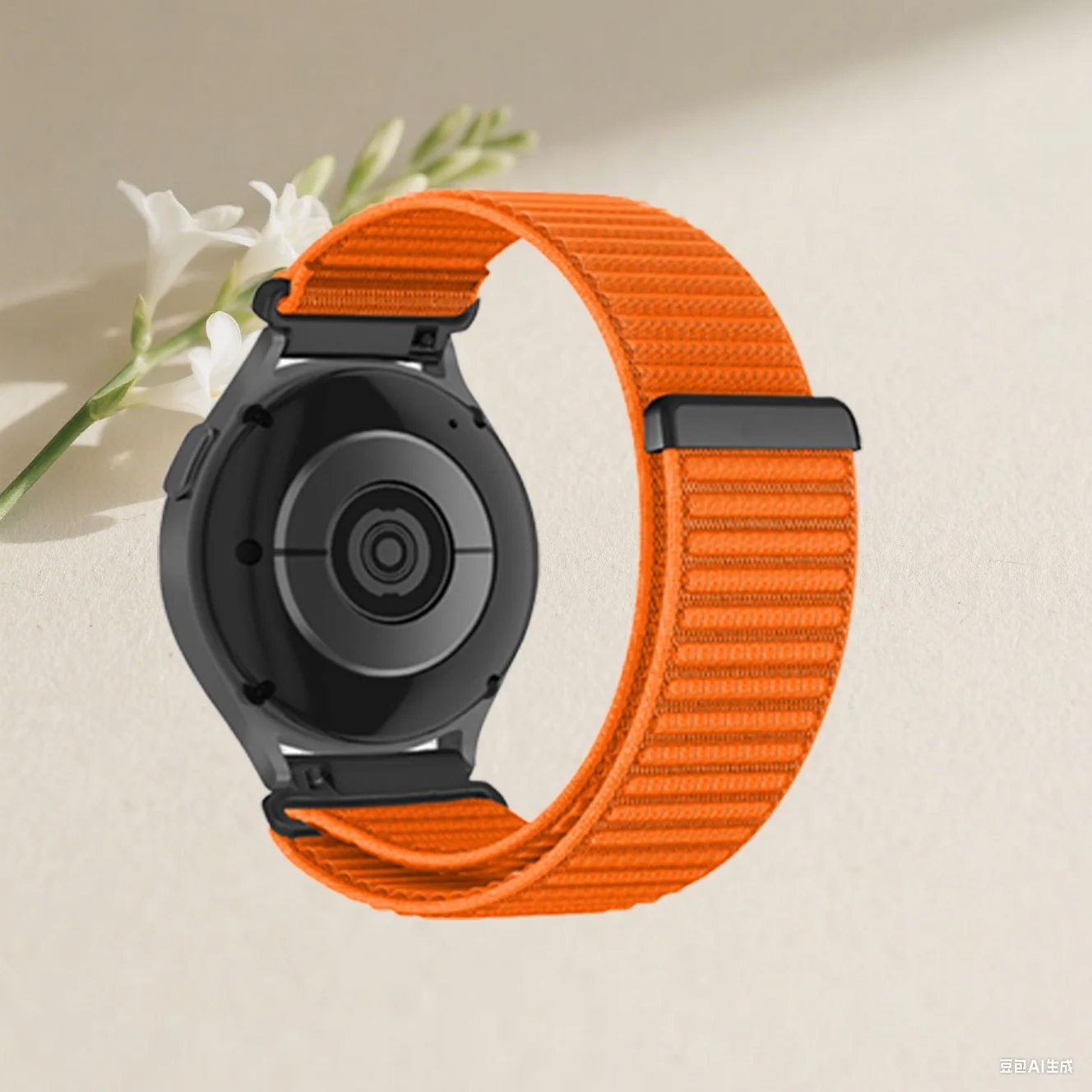 Versatile Sport Nylon Watch Band with Velcro Strap