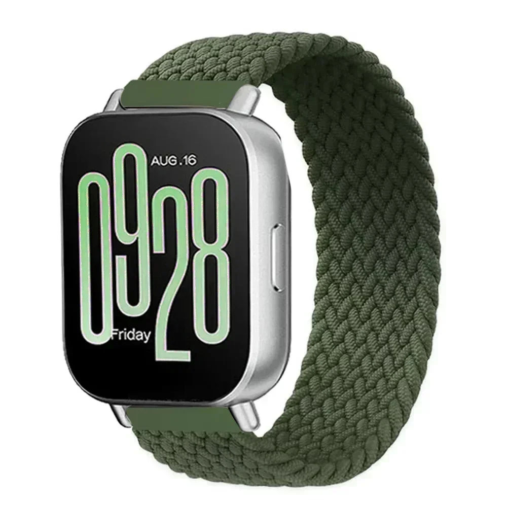 Braided Solo Loop Elastic Nylon Wristband Strap Bracelet