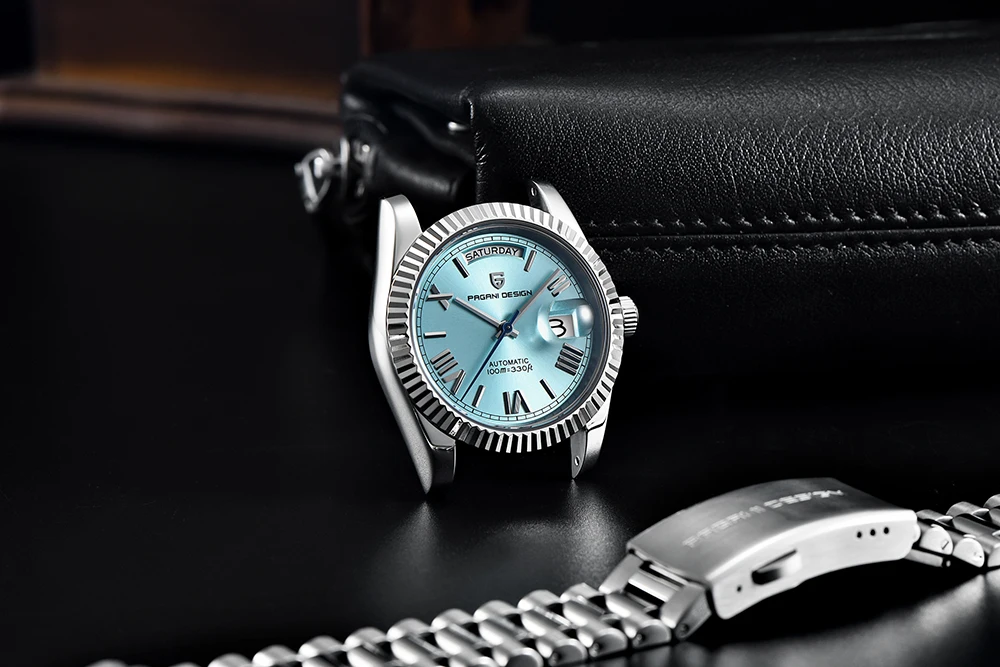 mechanical automatic chronometer stainless steel diving watch