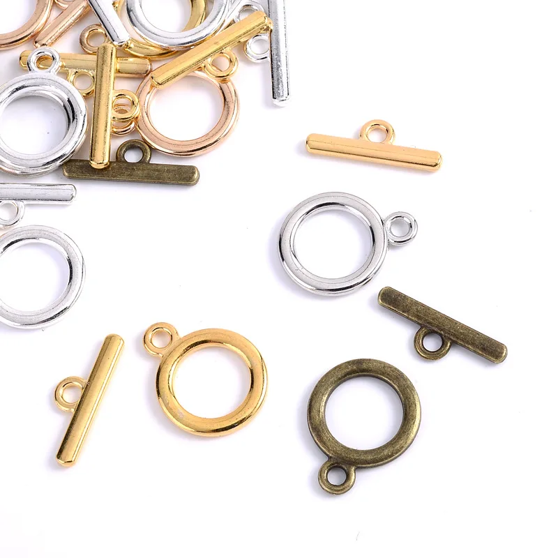 10 teile/los Klassische OT Verschluss Für DIY Halskette Armband Schmuck Machen Stecker Toggle Verschluss Schmuck Zubehör Liefert Erkenntnisse – Detail 3