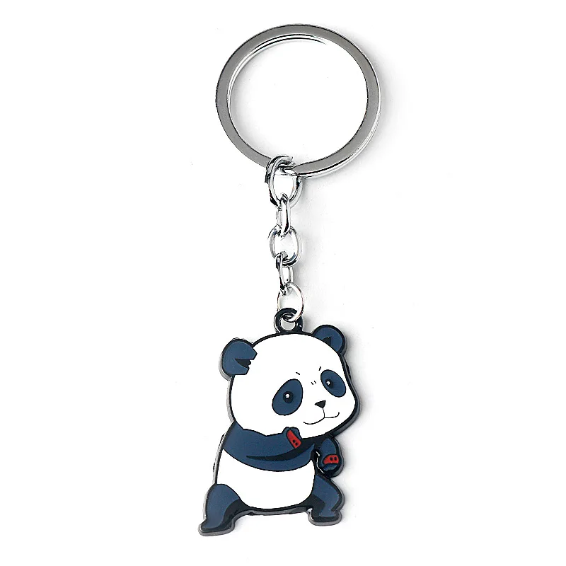 Hot Anime Q Version Of The Key Chain Men's Decorative Key Ring Panda Men's Keychain Fan Gift