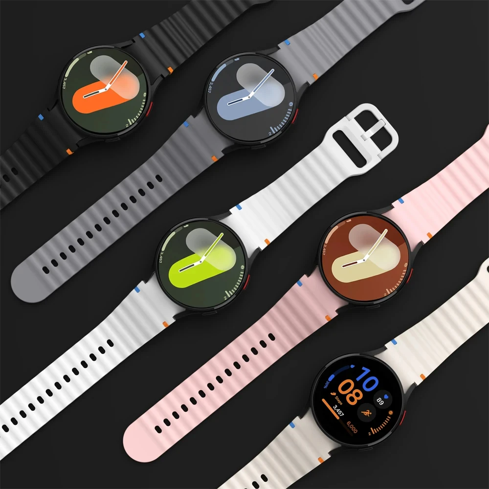 Premium Silicone Strap - Official Replacement Bracelet for Smartwatches (40mm/44mm)