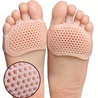 Silicone Forefoot Pad Anti-pain Insole For Women Anti-slip Super Soft Honeycomb High Heels Anti-wear Foot Artifact 1