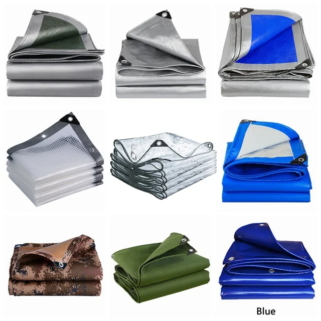 Testreszabott Pvc Pe Tarpaulin Lemez Sátor Esőálló Kendő Kültéri Napellenző Vitorlások Autó Vízálló Fedél Kemping Ponyvak Menhely - Image 2