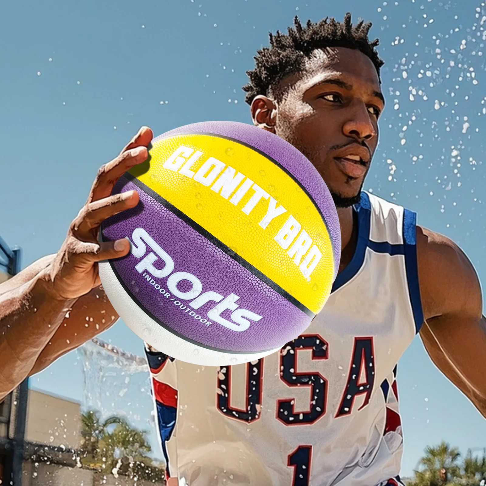 Basket-ball personnalisé taille 7 PU hommes femmes indoor Dribble pratique balles Standard enfants adultes compétition en plein air équipe basket-ball