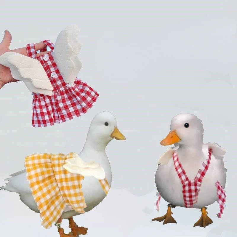 

New Pet Clothes Duck Clothes Chick Decoration Cute Clothing Pet Goose Duck Clothes Boutique Simple Style Pet Clothing