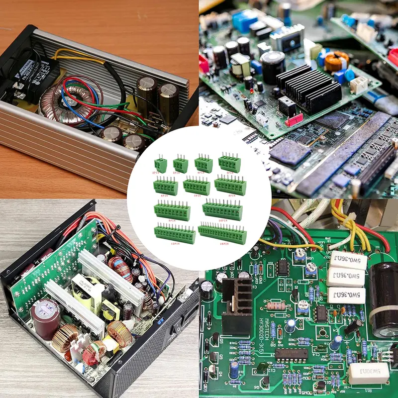 5/10pcs KF128 2.54mm 0.1" Pitch Mini PCB Screw Terminal Block Connector for Wires 2P 3P 4P 5P 6P 7P 8P 9P 10P 12P 16P Terminal - Image 5