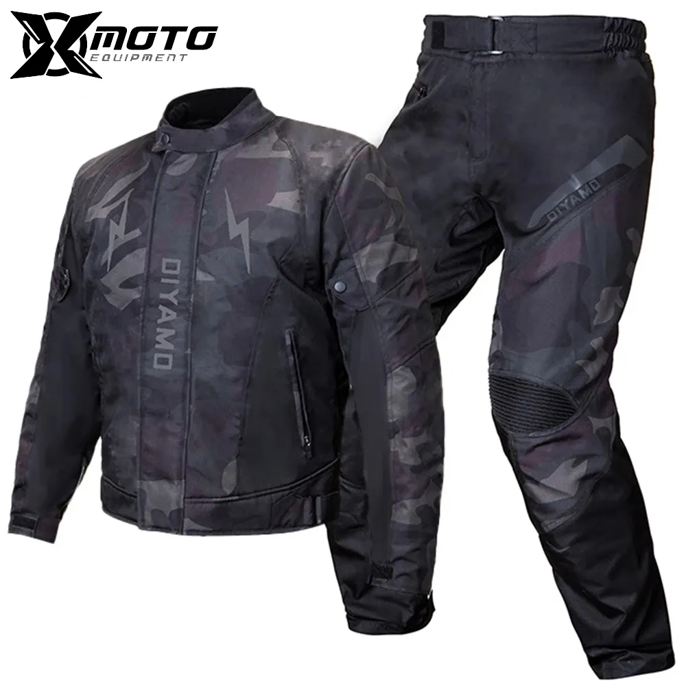 

New Motocross Jacket Motorbike Windproof Race Riding Jacket Comfortable High-quality Suits For All Seasons Casual Pant