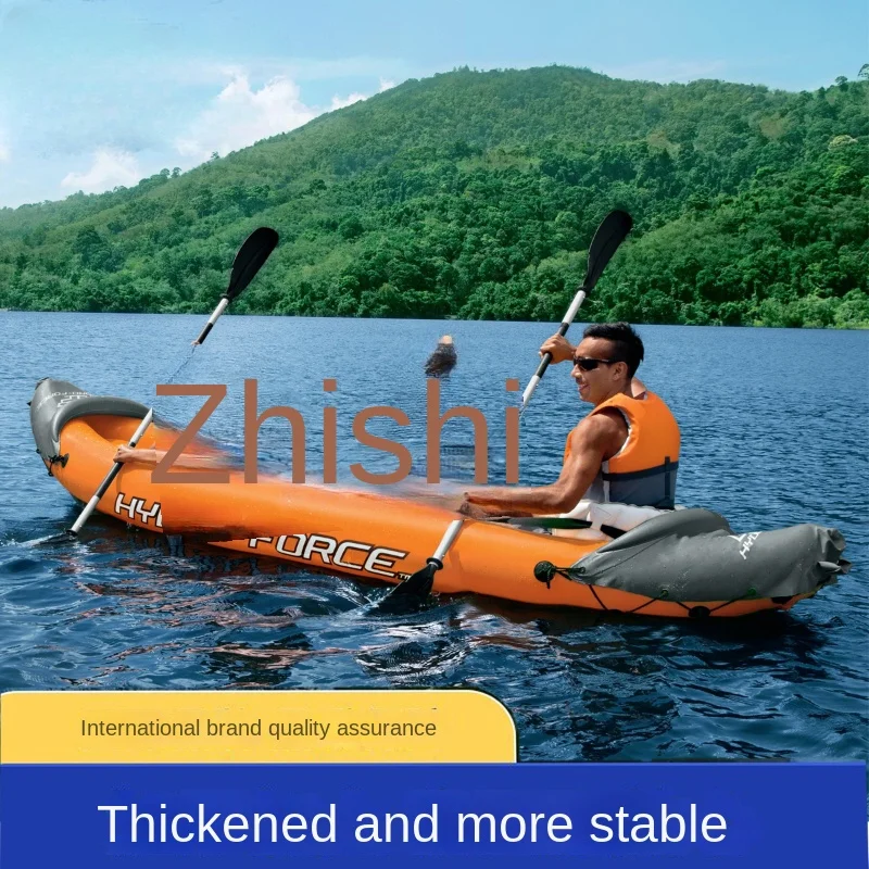 Bestway Gommone Gommone Barca Da Pesca Cuscino D'Aria Barca Da Pesca Canoa Kayak Ispessimento