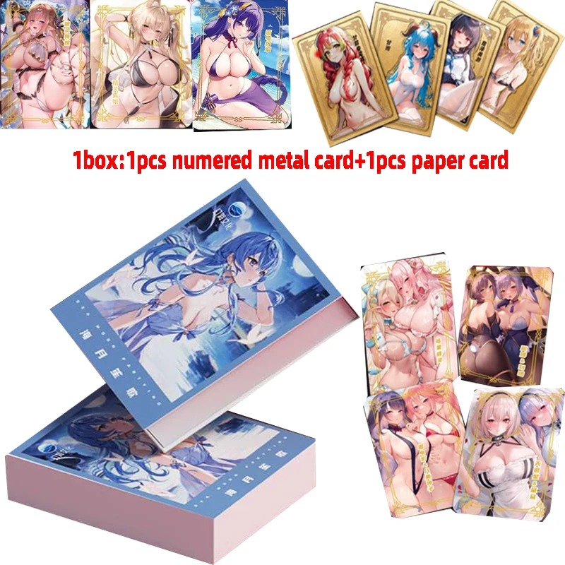 

2023 Newest Goddess Story Collection Waifu Card Party Swimsuit Bikini Feast Booster Box Doujin Toys And Hobbies Gift