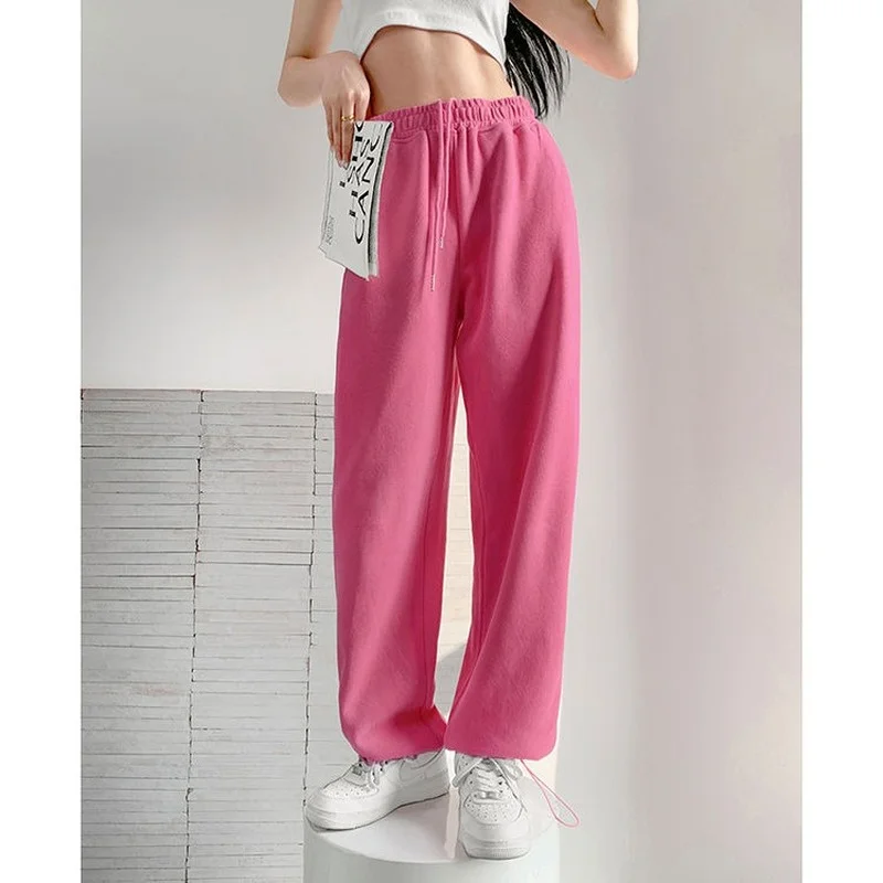 

Joggers Sweat Sports Cargo Pants Baggy Jogging Autumn Loose Trousers Ladies Wide Leg Women Ankle Length Spring Sweatpants