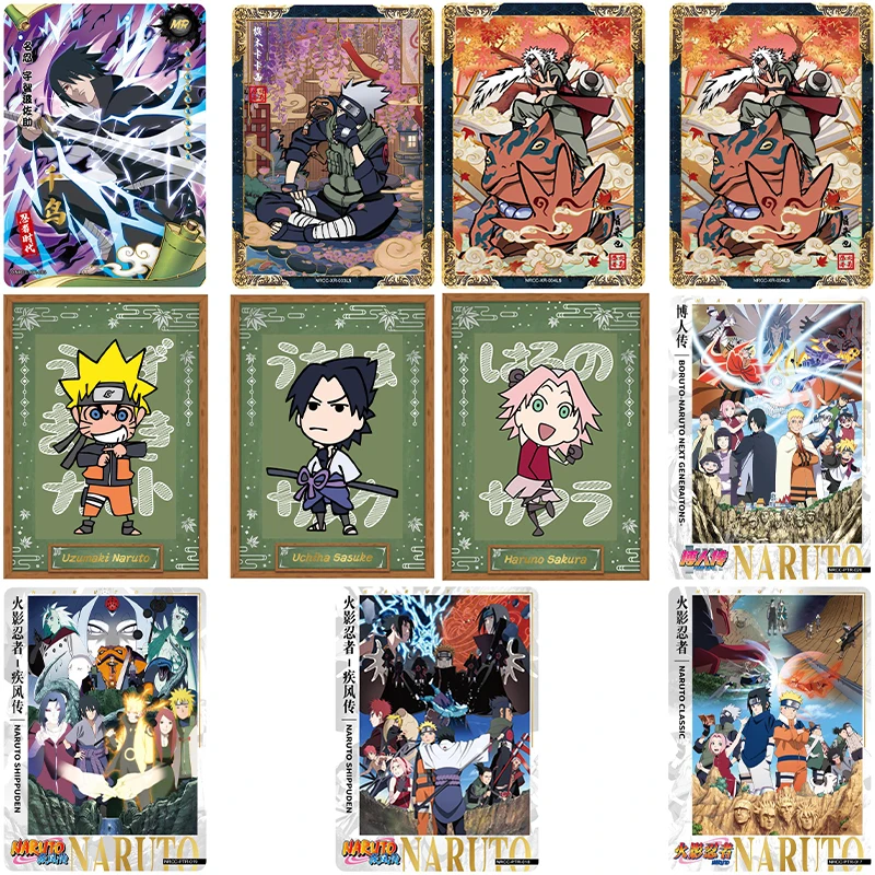 KAYOU Genuine New Naruto Card Inherited Collection Card Ninja Age Special Pack SP Uzumaki Naruto MR Pain Kids Game Card Gift Toy