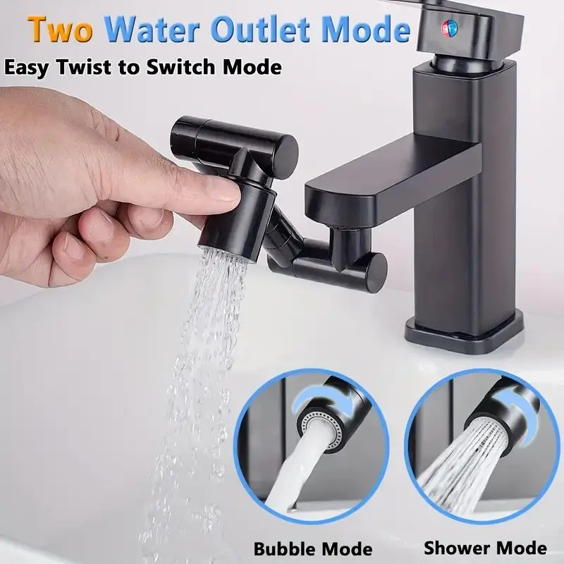 Faucet Extender Rotating Universal For Bathroom Sink