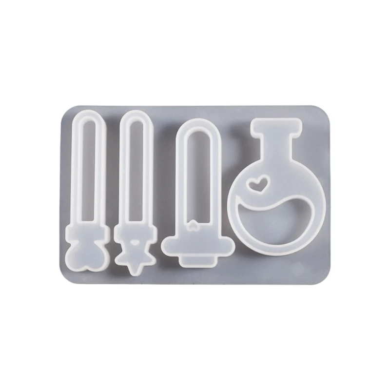 

R3MC Test Tube Magic- Bottle Ornament Silicone Mold Handmade Bag Decor Mold