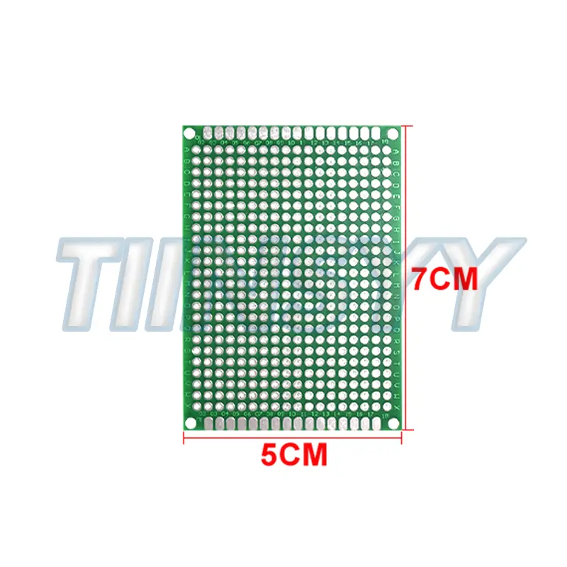 9x15 8x12 7x9 6x8 5x7 4x6 3x7 2x8 cm Double Side Prototype Diy Universal Printed Circuit PCB Board Protoboard For Arduino - Image 9