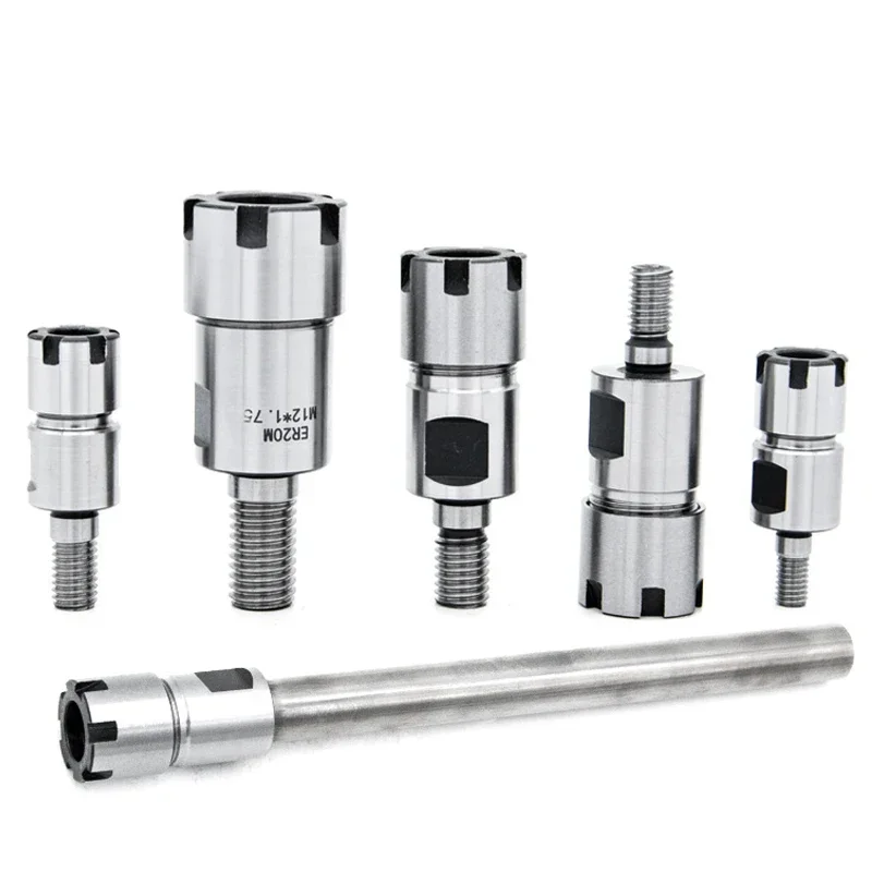 Thread Cutter Head Cutting Tool Extension Bar ER8 ER11 ER16 ER20 M6 M8 M10 M12 CNC Lathe Machine Milling
