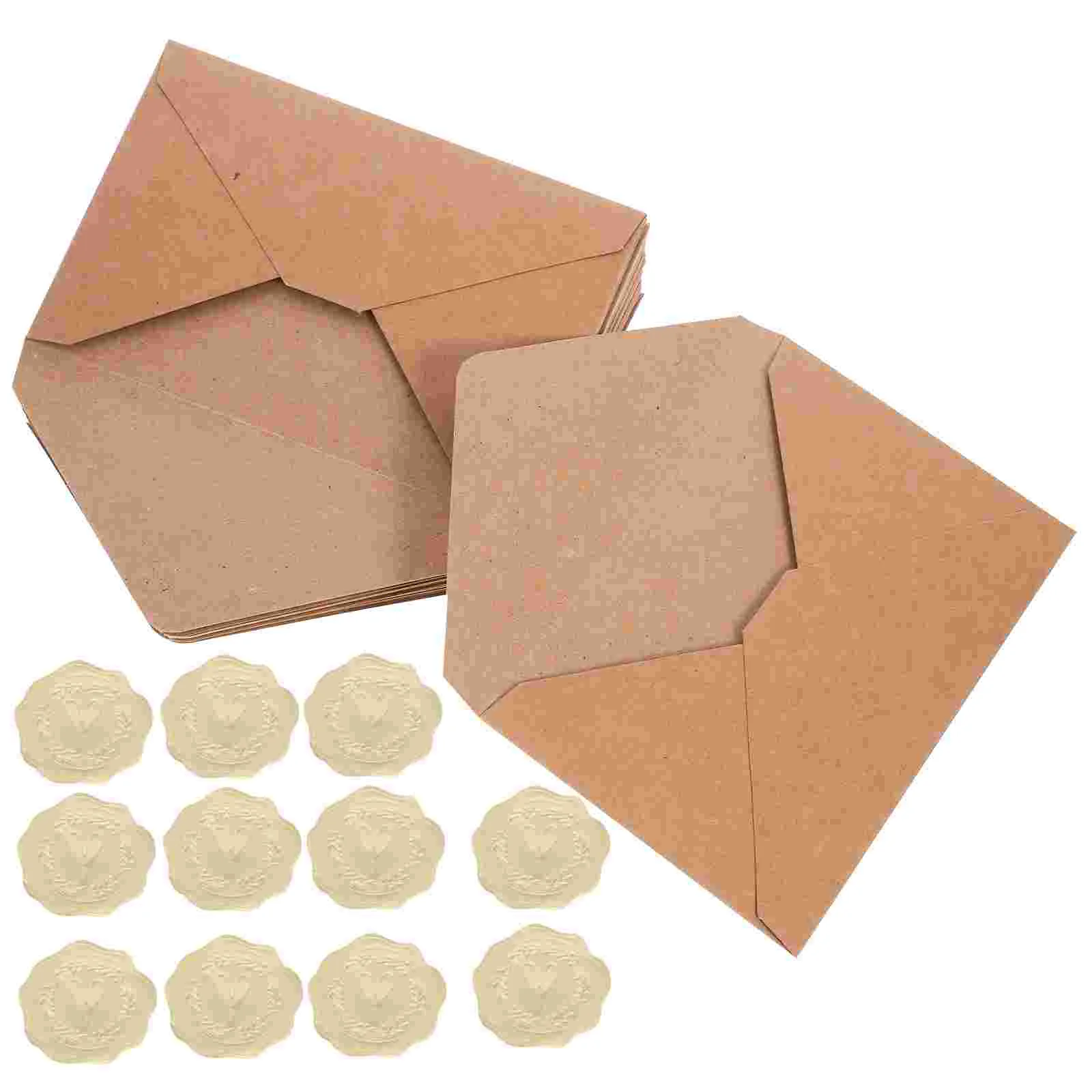 

Vintage Envelope Party Supply Delicate Card Wedding Decor Invitation Compact Decorative Multi-function Wedding Portable Retro