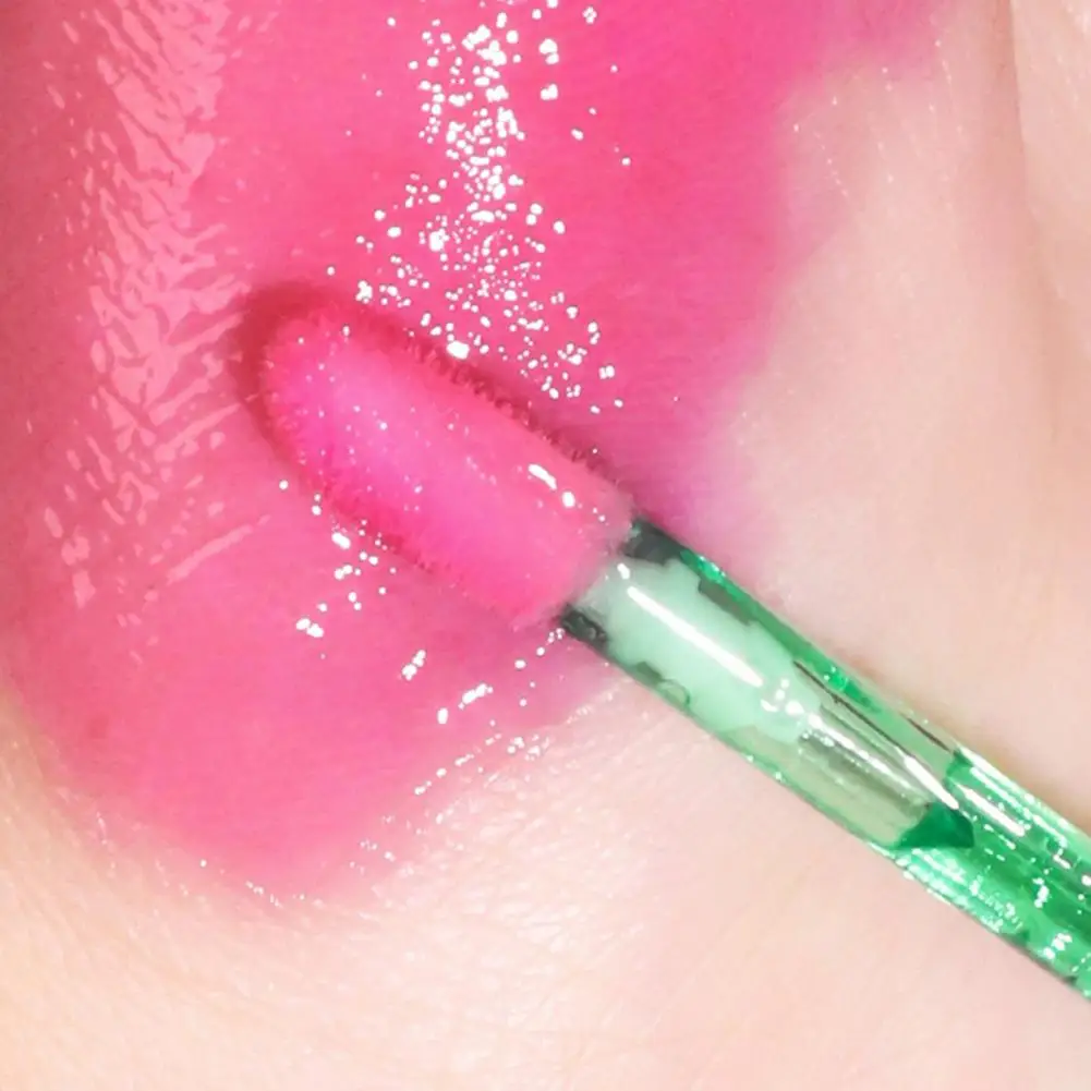 4ML Color Change Lip Gloss Moisturizing Pearlescent Mirror Finish Lip Gloss Long-lasting Hydrating Lipstick Women Accessories