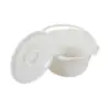 Commode Bucket Easy Carrying Mobile Toilet Bucket for Bedroom Bathroom Kids 1