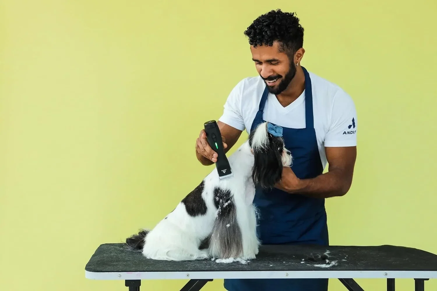 Cortaúñas de hoja desmontable, accesorio inalámbrico para el cuidado de animales y s, carga de batería de iones de litio extraíble, color negro claro - Imagen 3