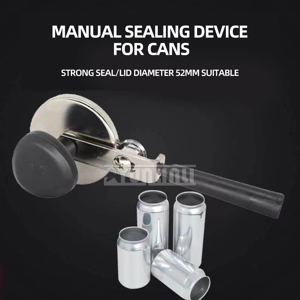 Portable Manual Can Sealing Machine Manually Seaming Machine For Seaming Aluminum Jar 83mm 2