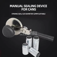 Portable Manual Can Sealing Machine Manually Seaming Machine For Seaming Aluminum Jar 83mm 2