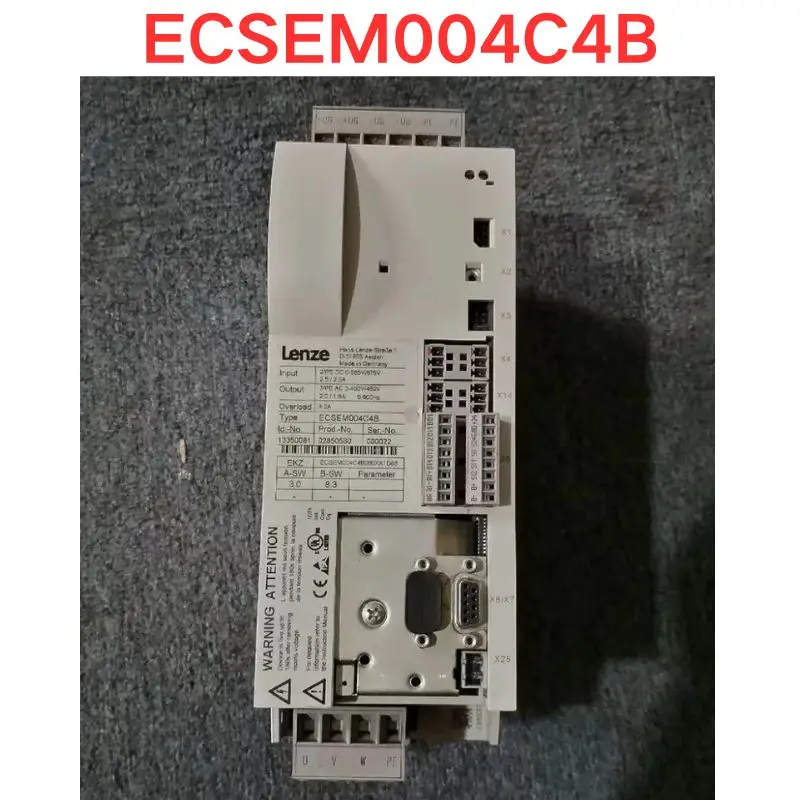 

Used ECSEM004C4B Servo drives Functional test OK