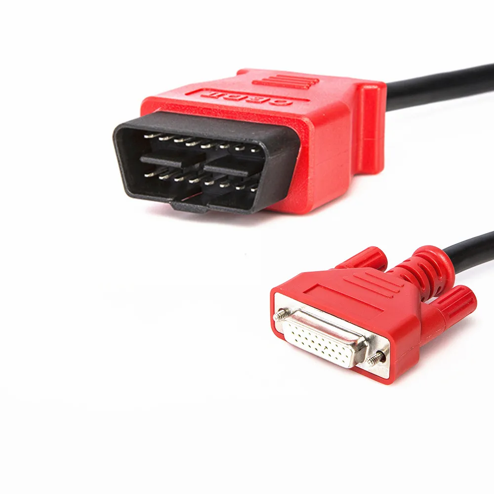 Autel Maxisys 메인 테스트 케이블용 연장 OBD2 케이블 15핀 MS906/908/905/808 커넥터 26핀 MS908 PRO Maxisys 15핀 DS708용