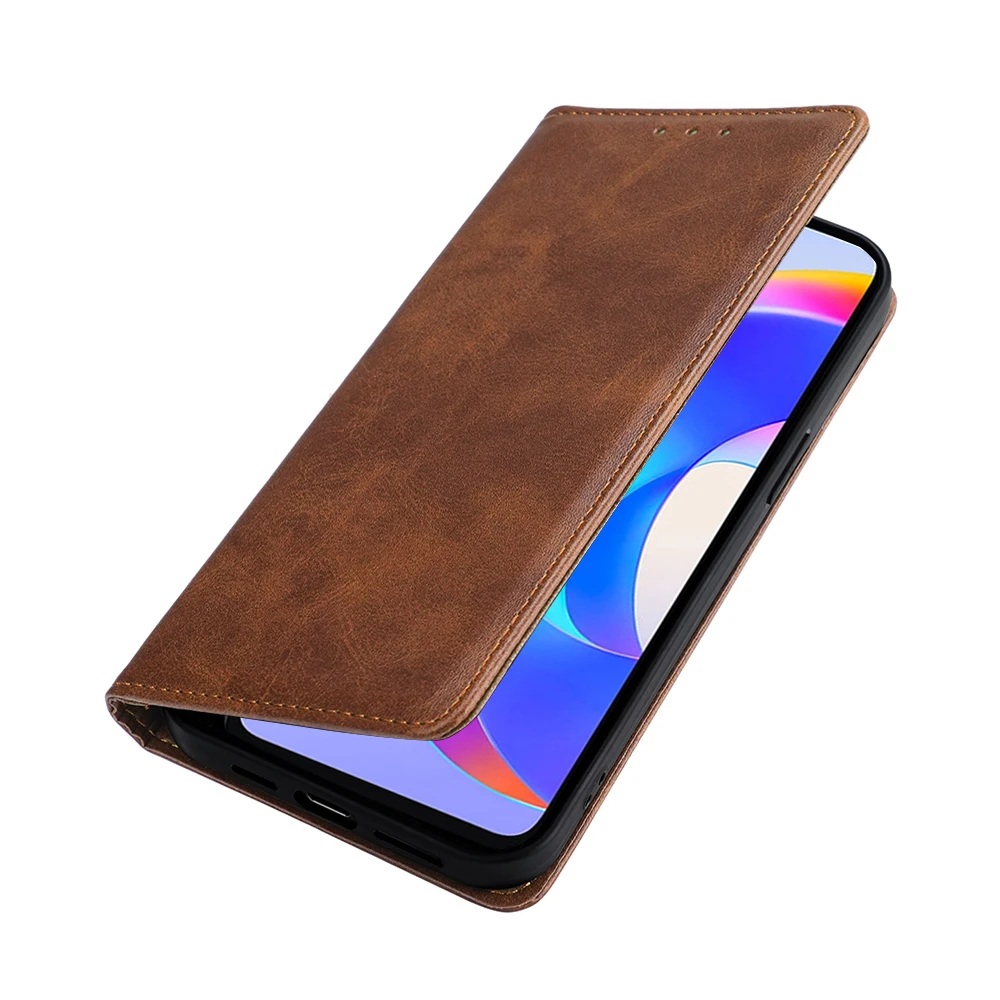Elegant Leather Magnetic Flip Phone Case with Card Slots - Premium Protection