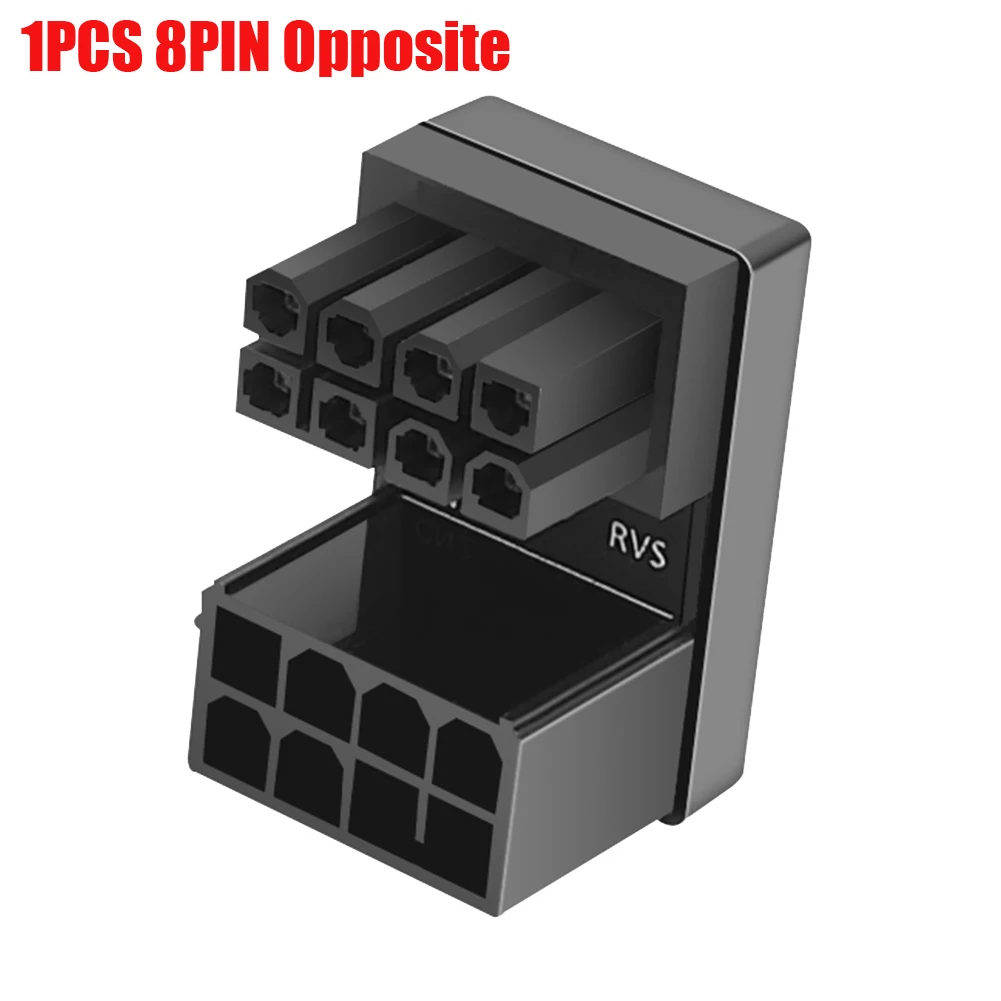 Angled ATX 8-Pin Power Adapter for GPU and Desktop Power Management