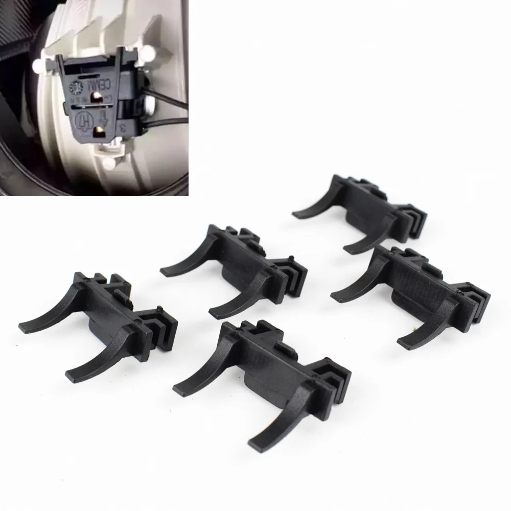 

10PCS Car H7 LED Headlight Bulb Holder Base Adapter For Ford Focus Low Beam Headlamp Mount For Land Rover Discovery FIAT 500