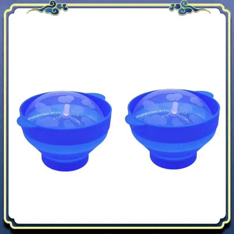 High Quality Microwave Popcorn Bowl Bucket Silicone DIY Popcorn Maker With Lid Chips Fruit Dish Kitchen Easy Tools Durable C