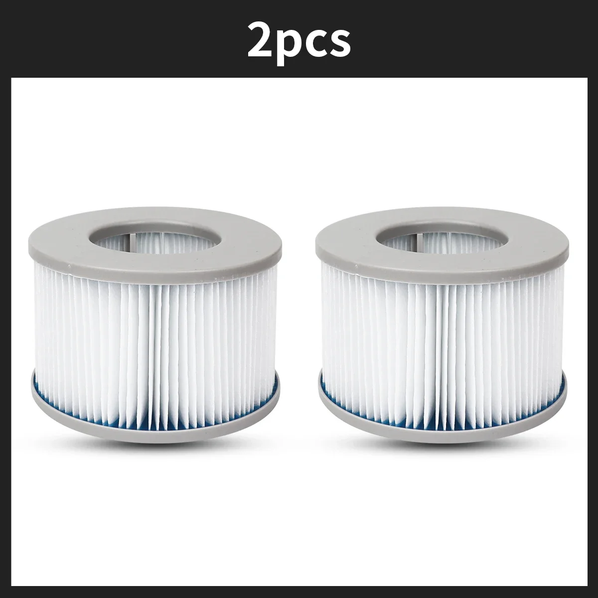 2–6 Stück für MSPA aufblasbare Whirlpool, Spa, Bad, Wasserfilter, Kartusche, Pumpen-Ersatzset, M-Spa, schwimmfreundliches Schwimmbad