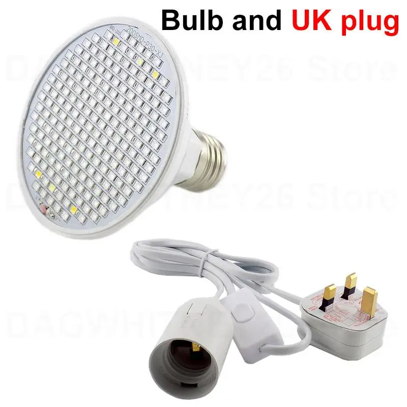 bulb and UK adapter