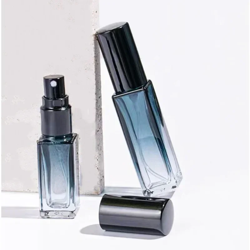 10 Stück 5 Ml Glas-Sprühflaschen Mit Farbverlauf – Für ätherische Öle, Parfüm & Gesichtsspray (mit Trichter)