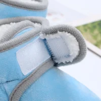 Autumn Winter Warm Newborn Boots Baby Girls Boys Shoes Toddler Soft Sole Fur Snow Boots Infant Toddler Shoes 4
